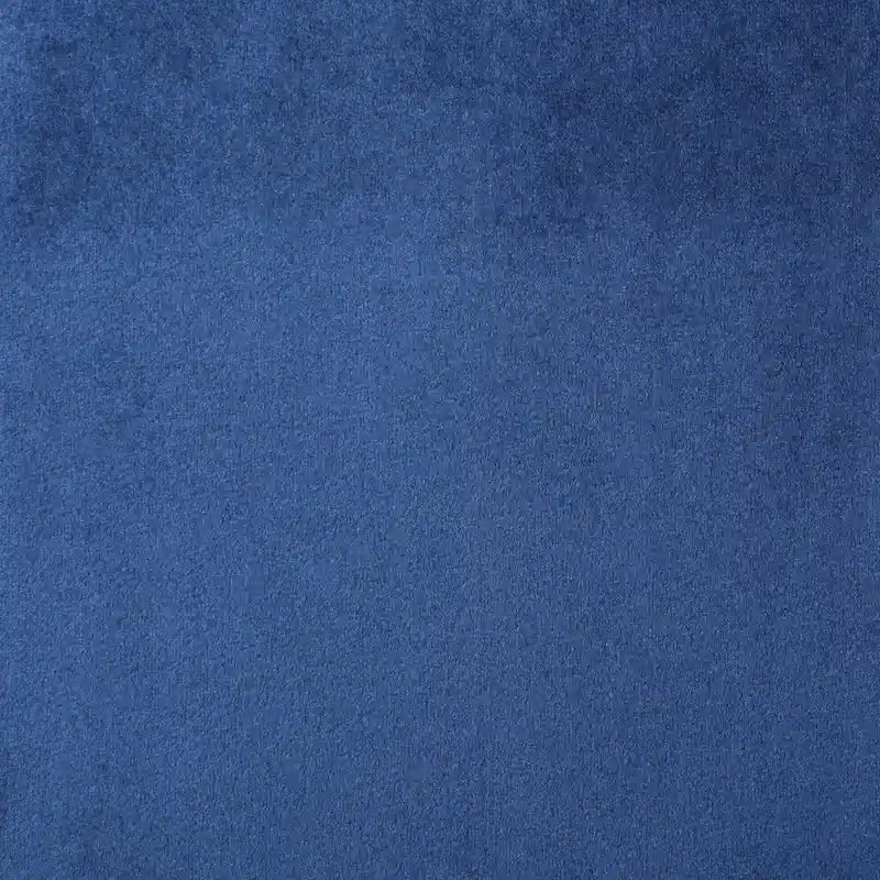 Fauteuil à oreilles en velours bleu marine 34,25 po
