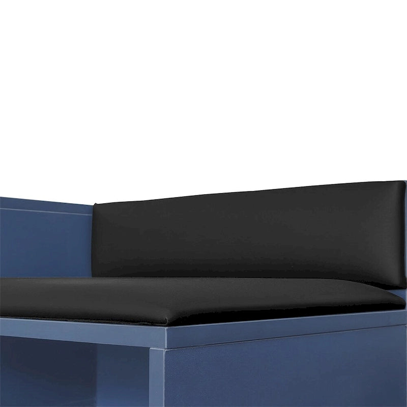 Banc à chaussures moderne avec rangement dissimulé et coussins rembourrés