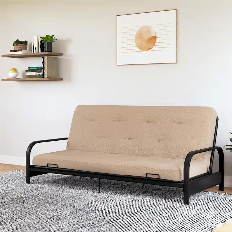 Matelas de futon à ressorts hélicoïdaux de 6 pouces