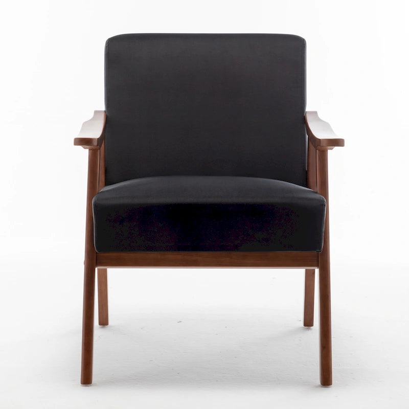 Fauteuil d'appoint en velours de 67 cm de large