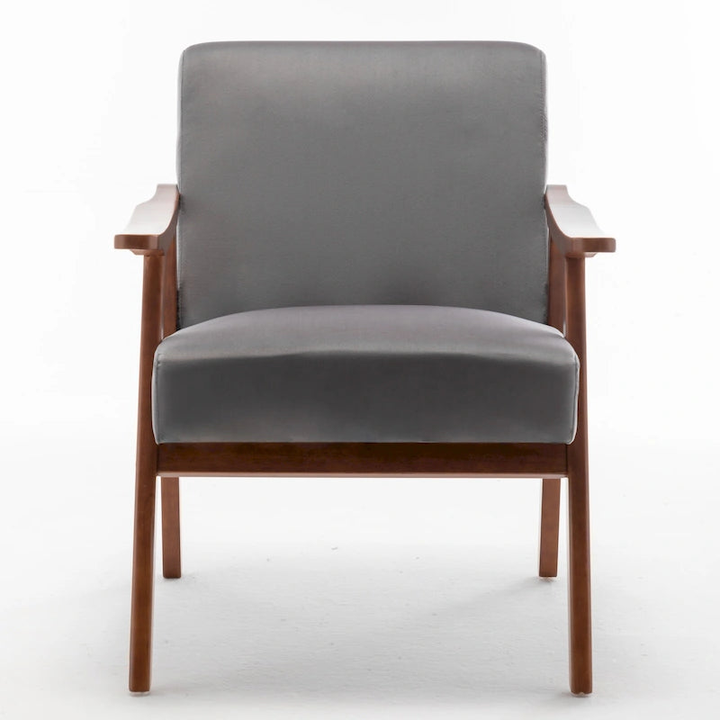 Fauteuil d'appoint en velours de 67 cm de large