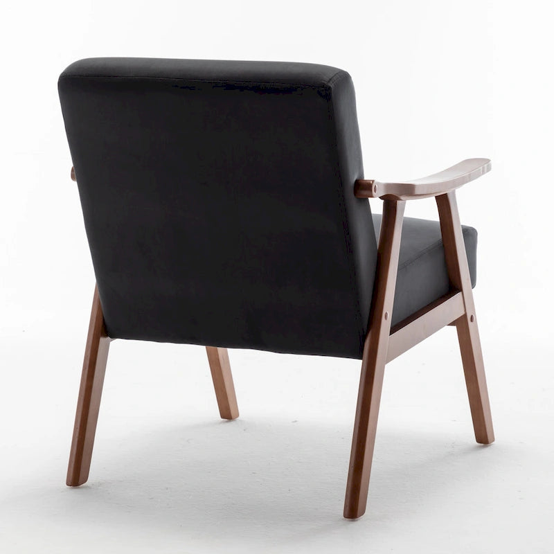 Fauteuil d'appoint en velours de 67 cm de large