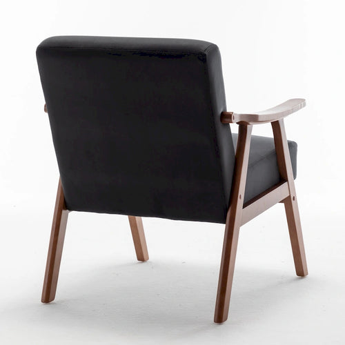 Fauteuil d'appoint en velours de 67 cm de large