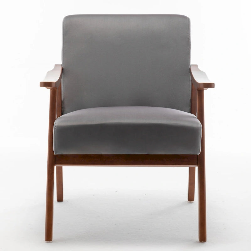 Fauteuil d'appoint en velours de 67 cm de large