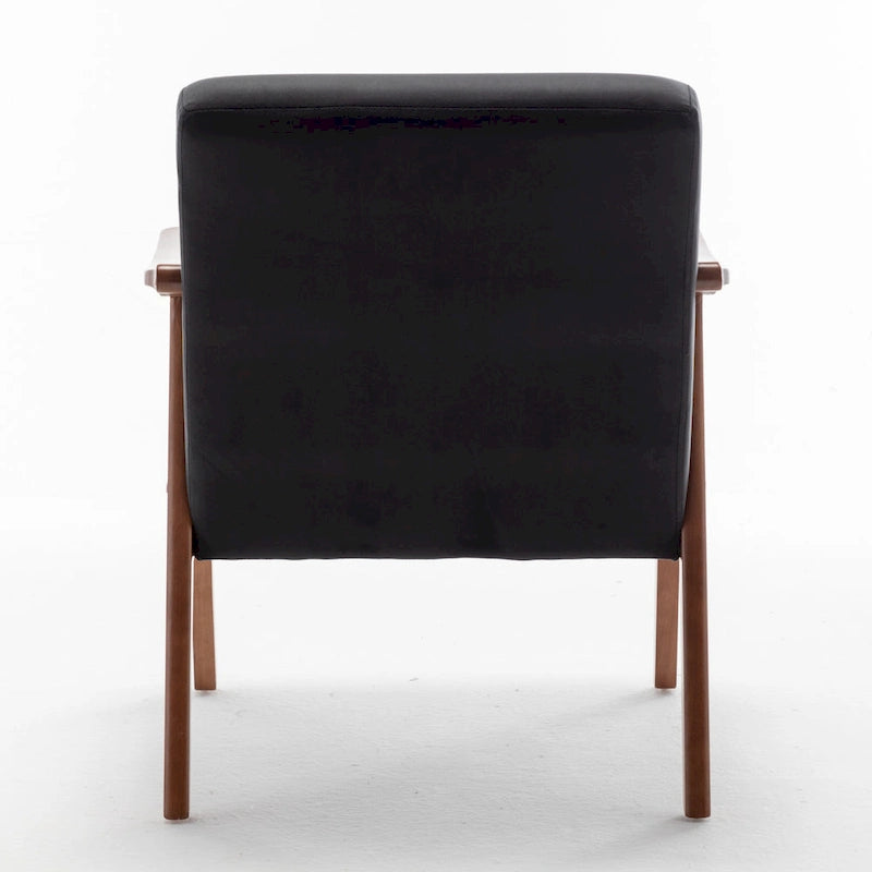 Fauteuil d'appoint en velours de 67 cm de large