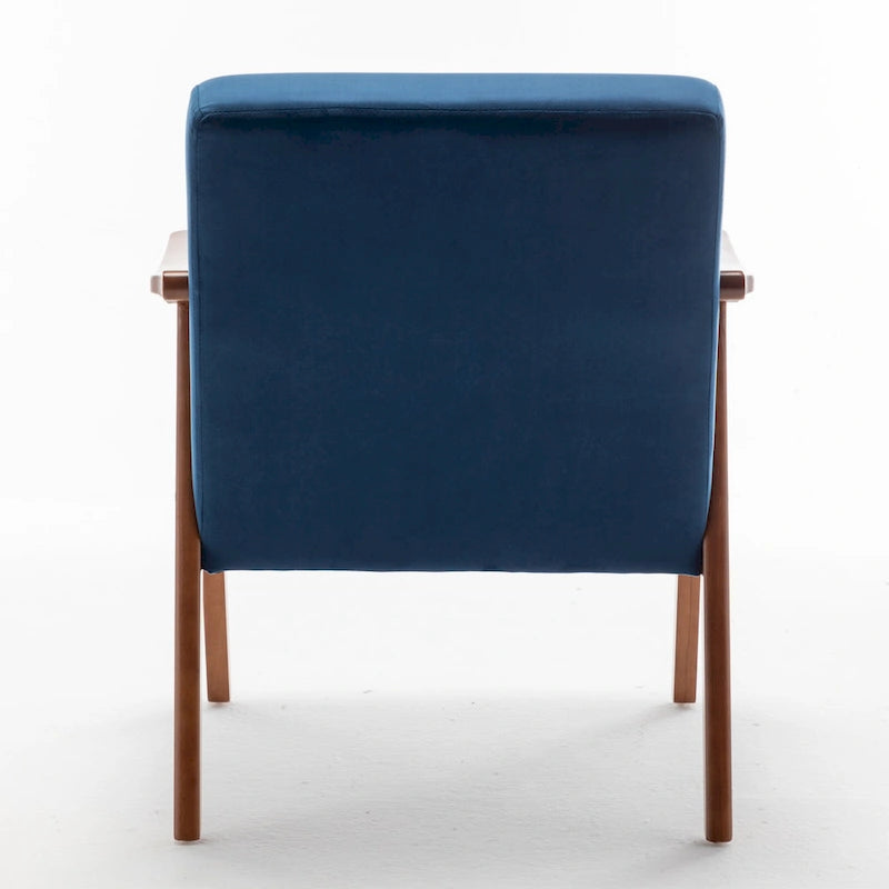 Fauteuil d'appoint en velours de 67 cm de large