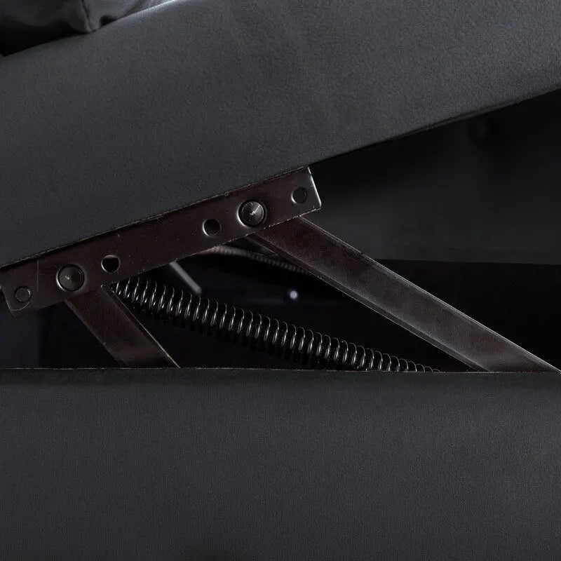 Chaise longue d'intérieur, Chaise longue en velours pour chambre à coucher avec rangement et oreiller, Chaise longue moderne rembourrée à accoudoirs roulés