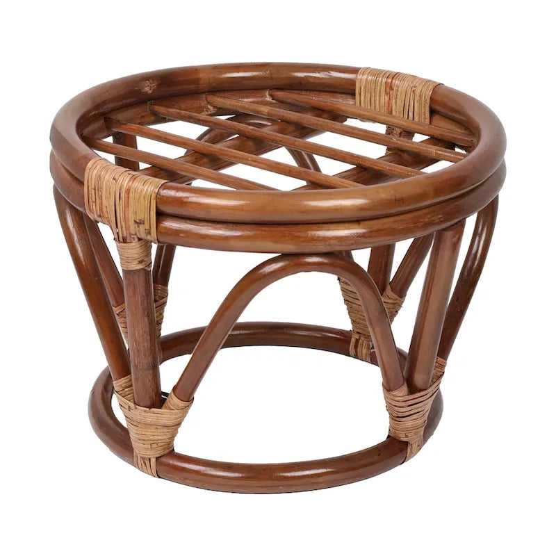 Repose-pieds Bali de 18 po avec coussin en micro-suède