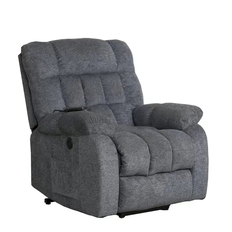 Fauteuil inclinable massant releveur pour personnes âgées