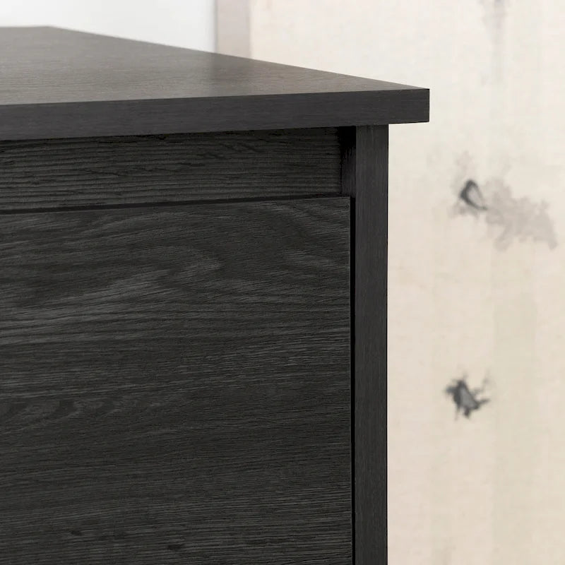 Commode double à 6 tiroirs avec glissières métalliques