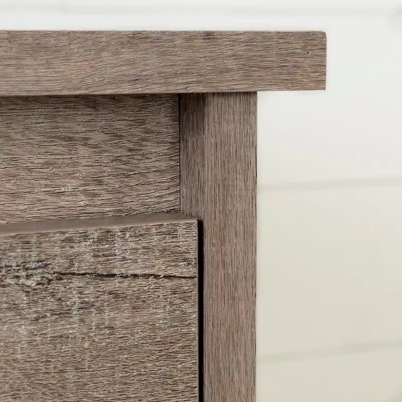 Commode double à 6 tiroirs avec glissières métalliques