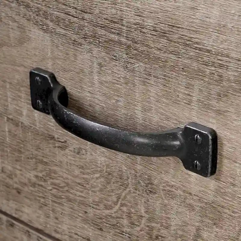 Commode double à 6 tiroirs avec glissières métalliques
