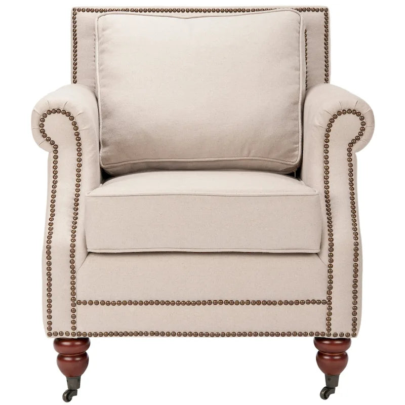 SAFAVIEH Shawnna Club Chair - 29.9 x 33.7 x 34.6 - 30Wx34Dx35H