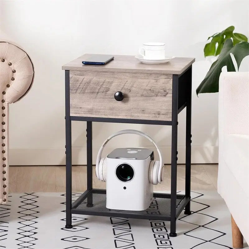 Tables de chevet pour petite chambre – 40 P x 30 L x 55 H cm