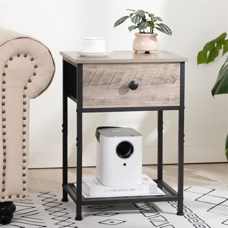 Tables de chevet pour petite chambre – 40 P x 30 L x 55 H cm