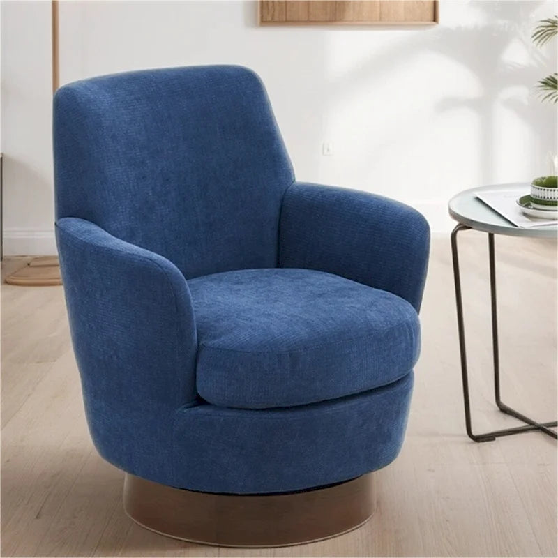 Fauteuil pivotant avec base en acier inoxydable