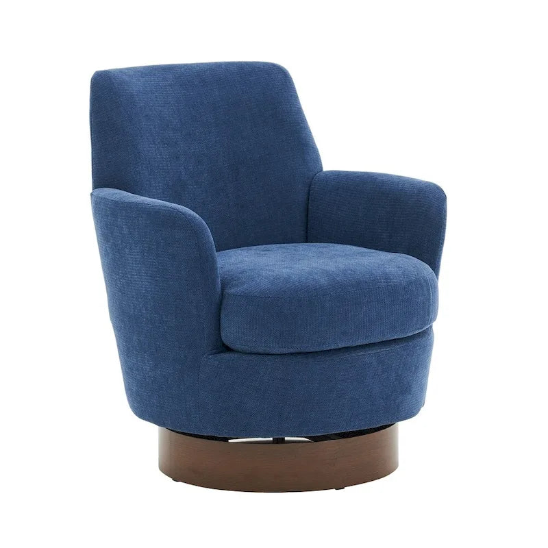 Fauteuil pivotant avec base en acier inoxydable