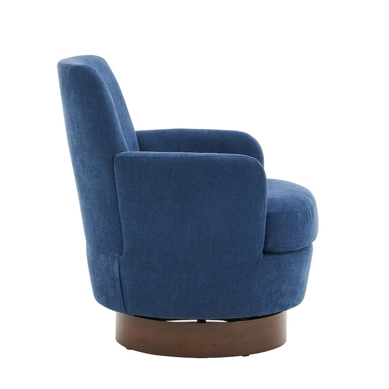 Fauteuil pivotant avec base en acier inoxydable
