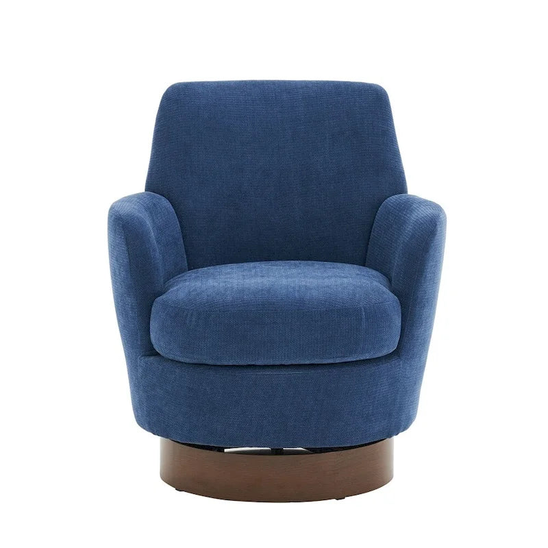 Fauteuil pivotant avec base en acier inoxydable
