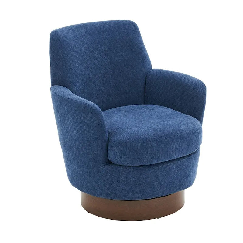 Fauteuil pivotant avec base en acier inoxydable