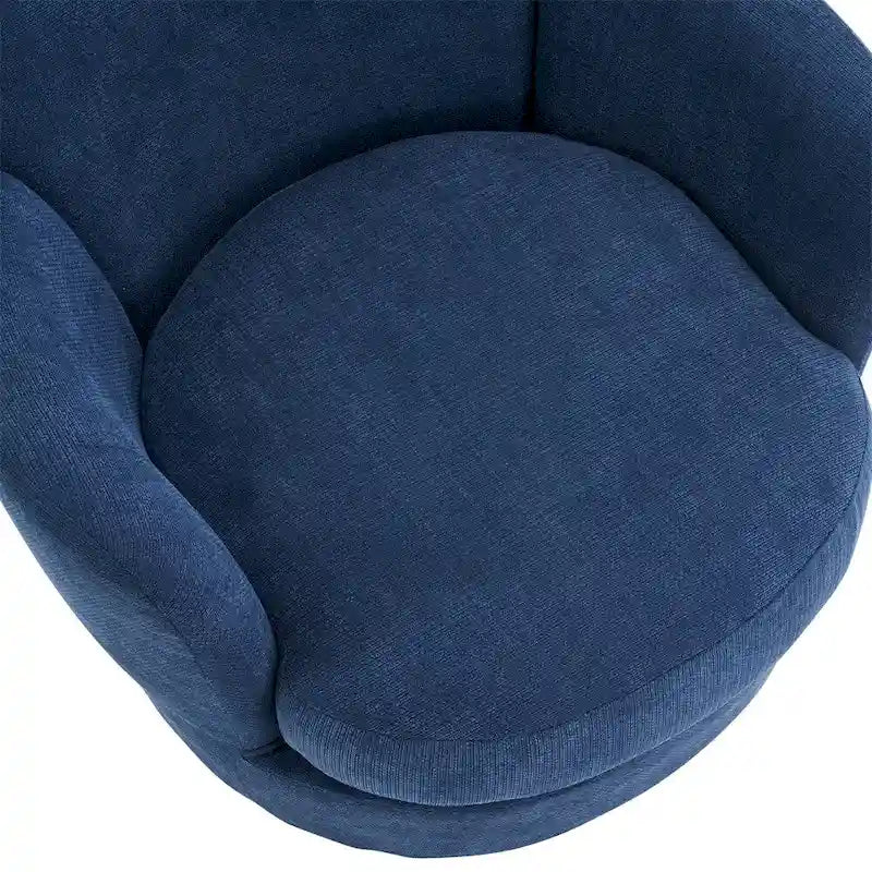 Fauteuil pivotant avec base en acier inoxydable