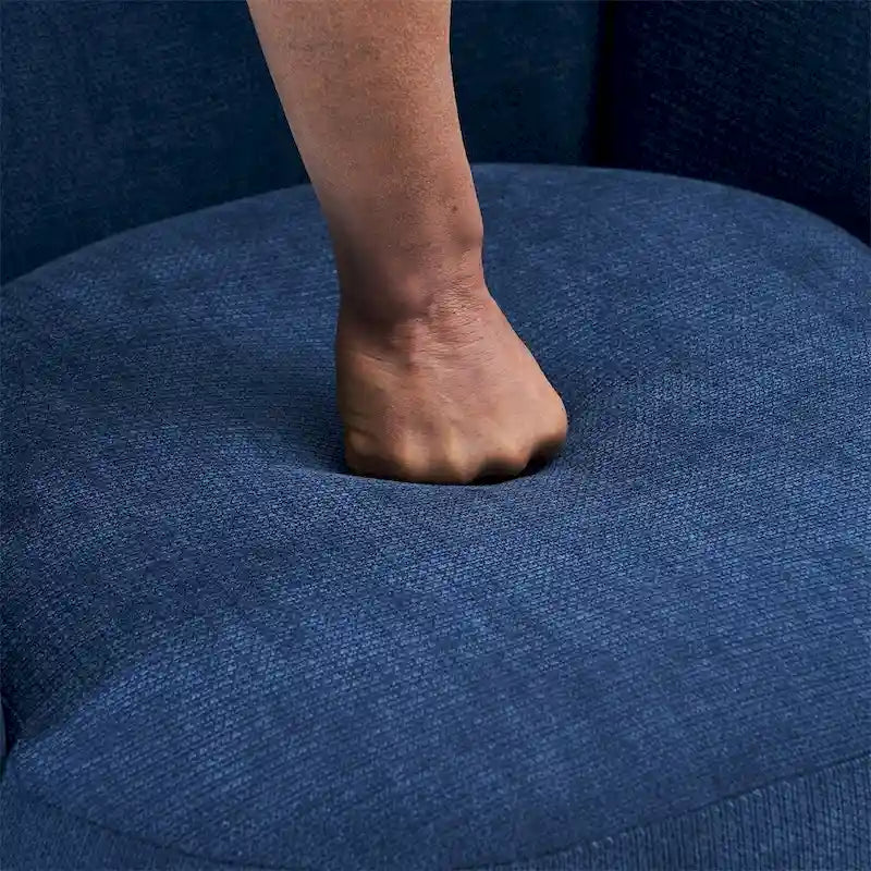 Fauteuil pivotant avec base en acier inoxydable