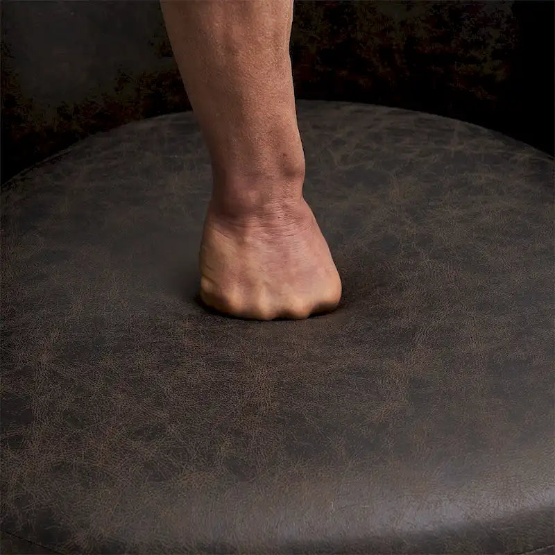 Fauteuil pivotant avec base en acier inoxydable