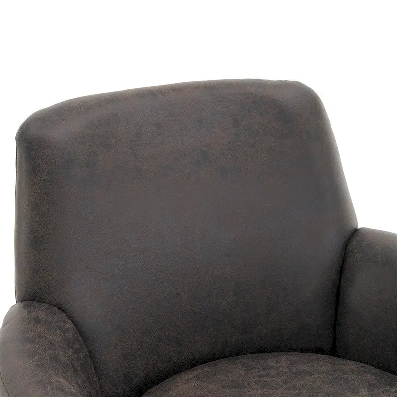 Fauteuil pivotant avec base en acier inoxydable