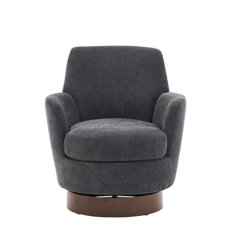 Fauteuil pivotant avec base en acier inoxydable