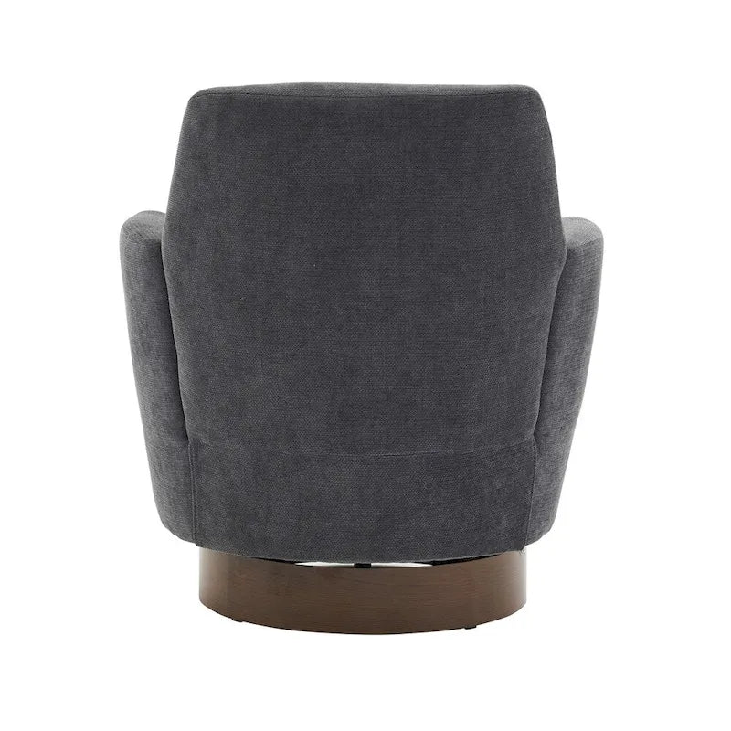 Fauteuil pivotant avec base en acier inoxydable